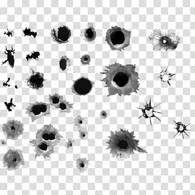 bullet holes transparent background PNG clipart