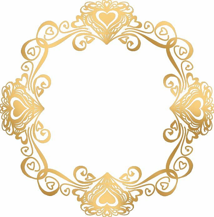 yellow floral border art, Frames , Frame Gold Latest Version 2018 transparent background PNG clipart