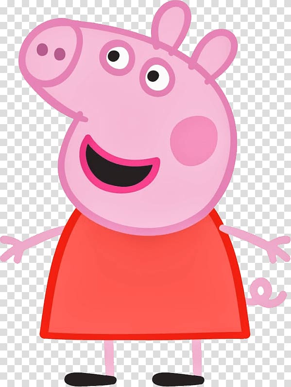 Daddy Pig Mummy Pig , pig transparent background PNG clipart