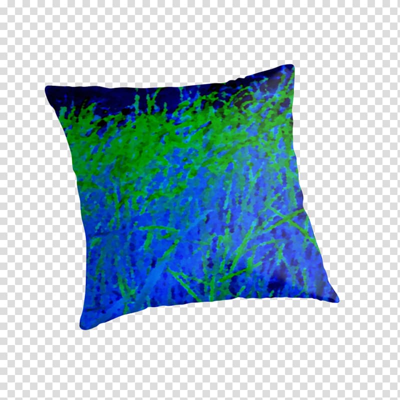 Throw Pillows Cushion Cobalt blue, grass skirts transparent background PNG clipart