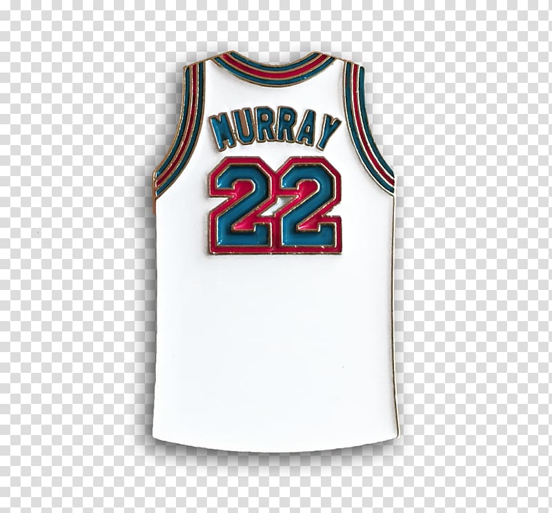 Sports Fan Jersey T-shirt Sleeveless shirt Logo, Bill Murray transparent background PNG clipart