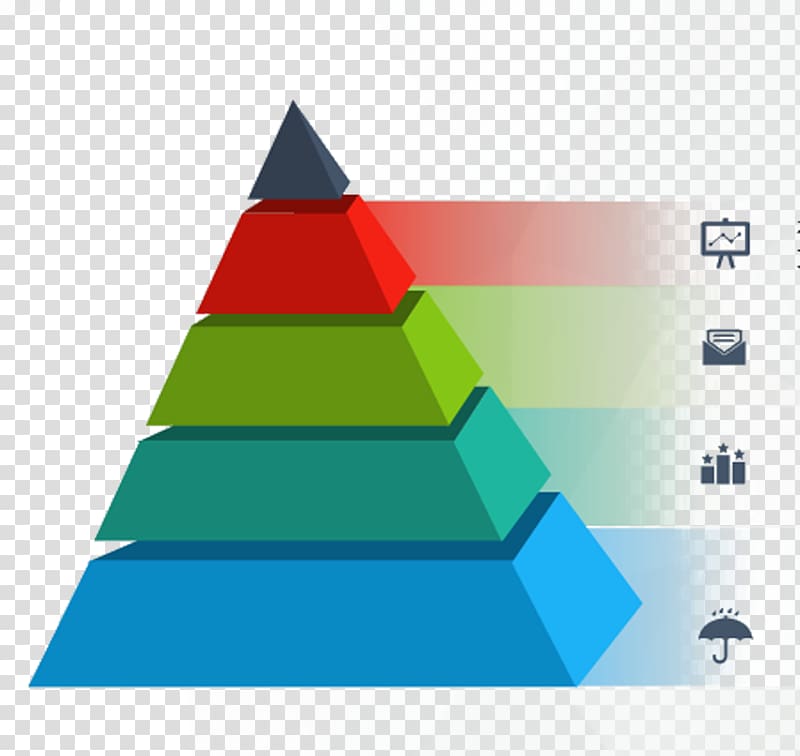 Geleen Pyramid Graphic design, Color pyramid transparent background PNG clipart