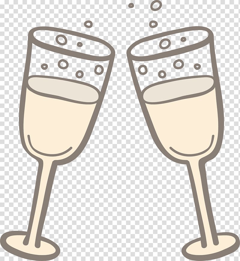Champagne glass Sparkling wine Rosxe9, Champagne Toast transparent background PNG clipart
