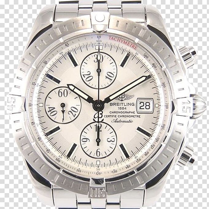 Breitling Chronomat Breitling SA Chronograph Patek Philippe & Co. Watch, watch transparent background PNG clipart