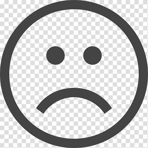 Smiley Computer Icons Emoticon , frowning transparent background PNG clipart