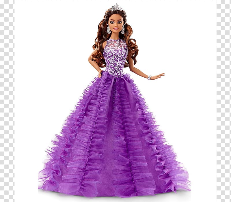 Barbie Quinceañera Doll Toy Última muñeca, barbie transparent background PNG clipart