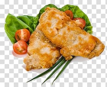 Schnitzel transparent background PNG clipart