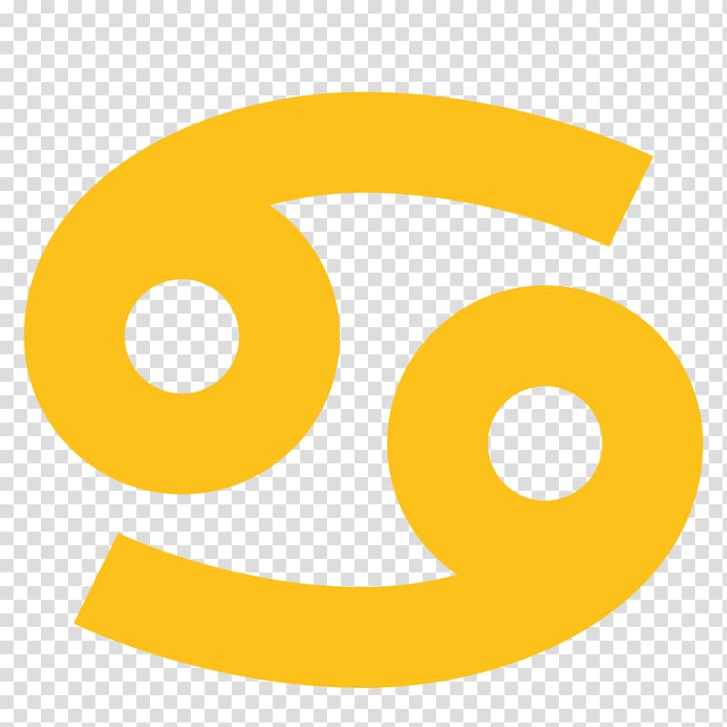Cancer Emoji Symbol Zodiac Astrology, cancer transparent background PNG clipart
