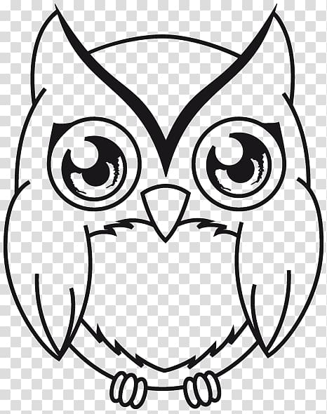 Owl Line art Drawing , owl transparent background PNG clipart