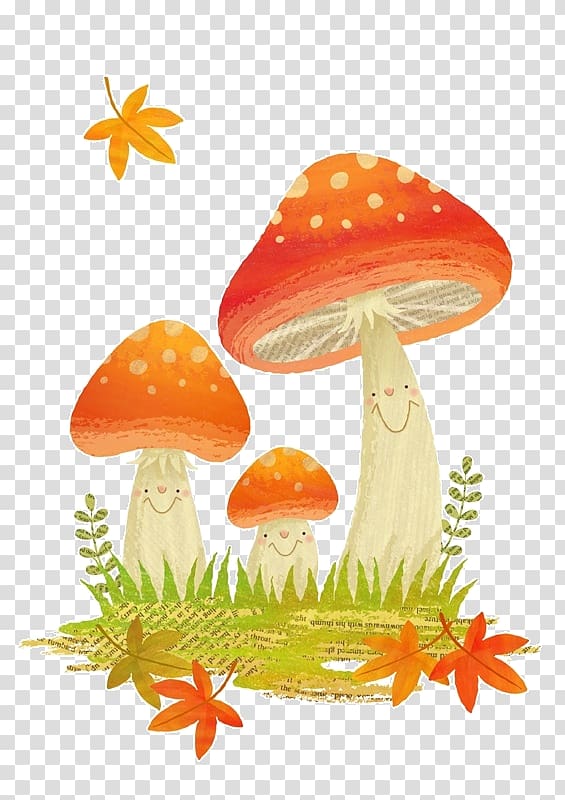 Mushroom Watercolor painting Watercolor Animal Illustrations , mushroom transparent background PNG clipart