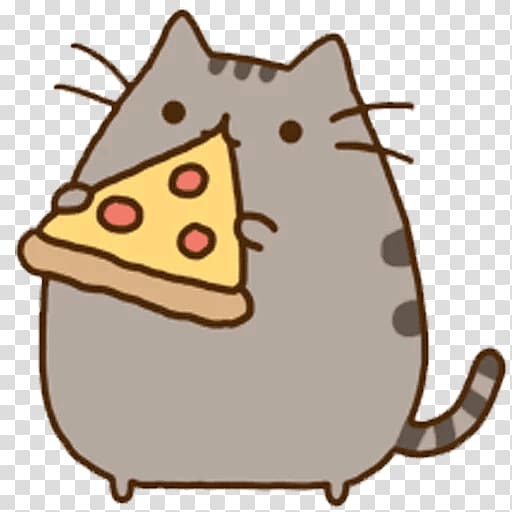 Pusheen cat, Cat Pizza Pizza Pusheen Kitten, Cat transparent background PNG clipart