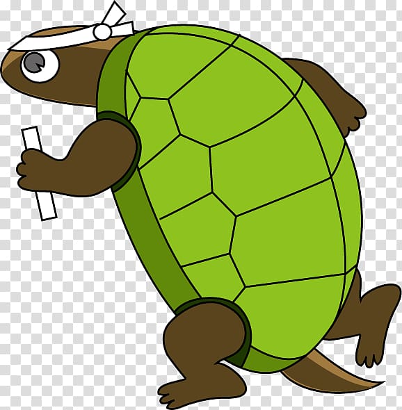 Turtle The Tortoise and the Hare , tortoide transparent background PNG clipart