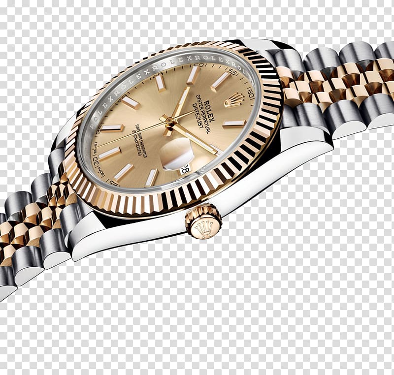 Rolex Datejust Counterfeit watch Automatic watch, Rolex gold watch male table transparent background PNG clipart