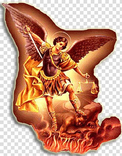 Prayer to Saint Michael Archangel, angel transparent background PNG clipart