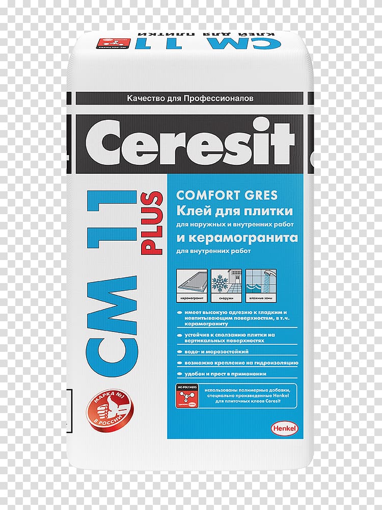 Adhesive Tile Ceresit Cement Building Materials, henkel logo transparent background PNG clipart