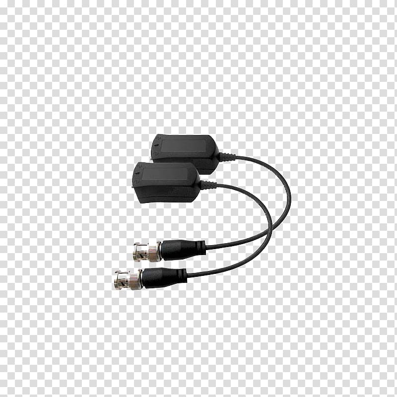 BNC connector Balun Twisted pair Analog High Definition Closed-circuit television, Camera transparent background PNG clipart