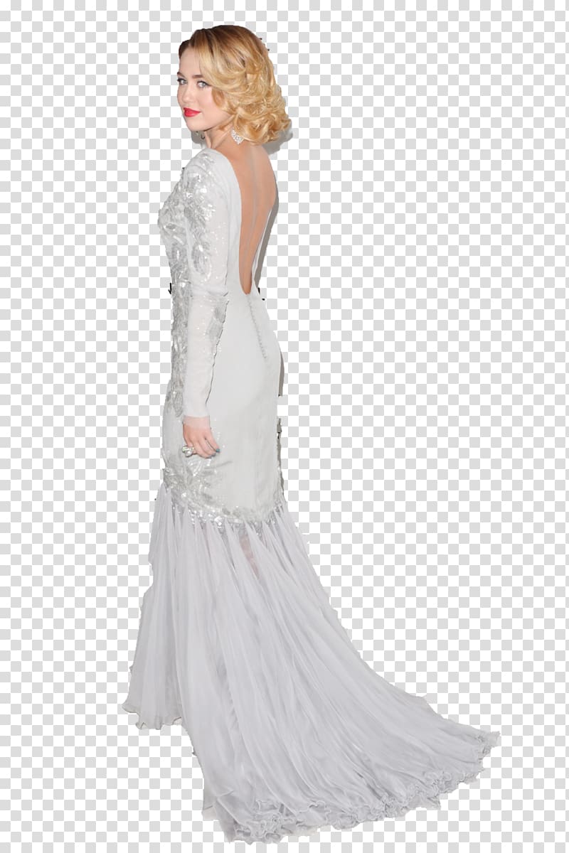 Wedding dress Shoulder Party dress Cocktail dress, Heidi transparent background PNG clipart