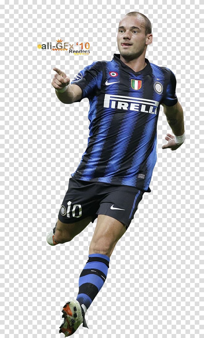 Wesley Sneijder Inter Milan Football Team sport Premier League, football transparent background PNG clipart