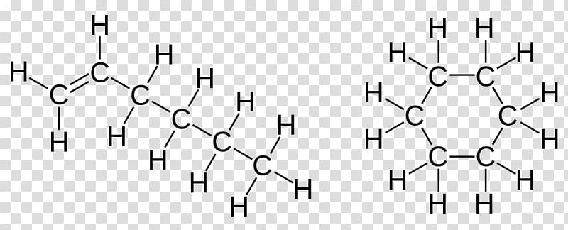 Cyclohexane Intermolecular force Wacker process Structural formula Molecule, others transparent background PNG clipart