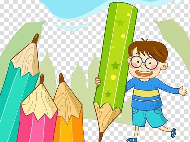 Pencil Euclidean , Cartoon pen transparent background PNG clipart