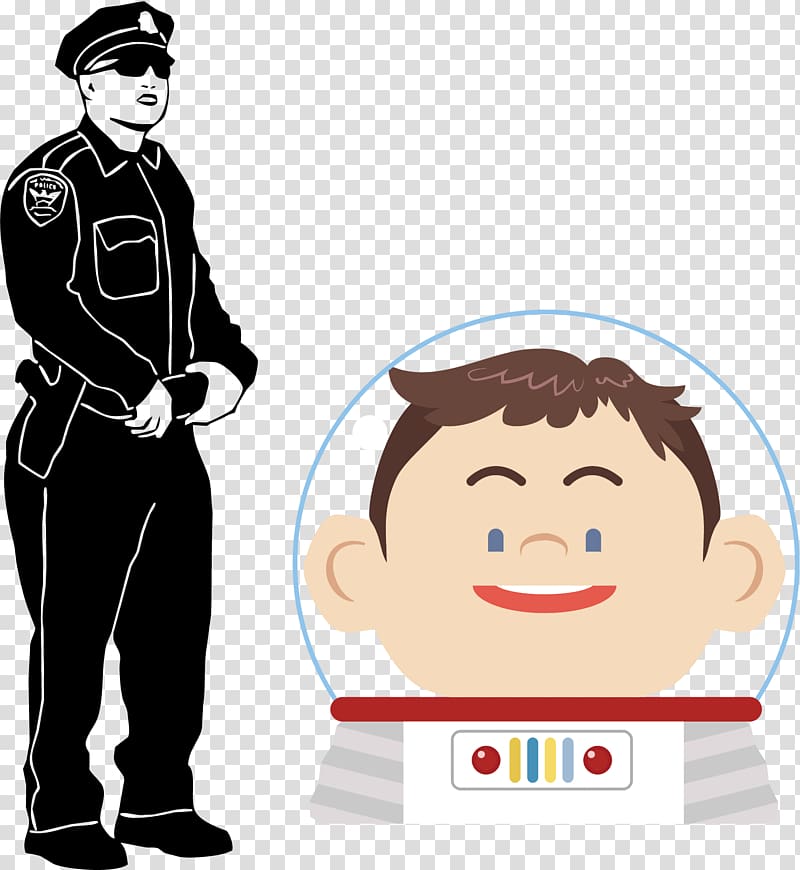 Police officer , Alarm display transparent background PNG clipart