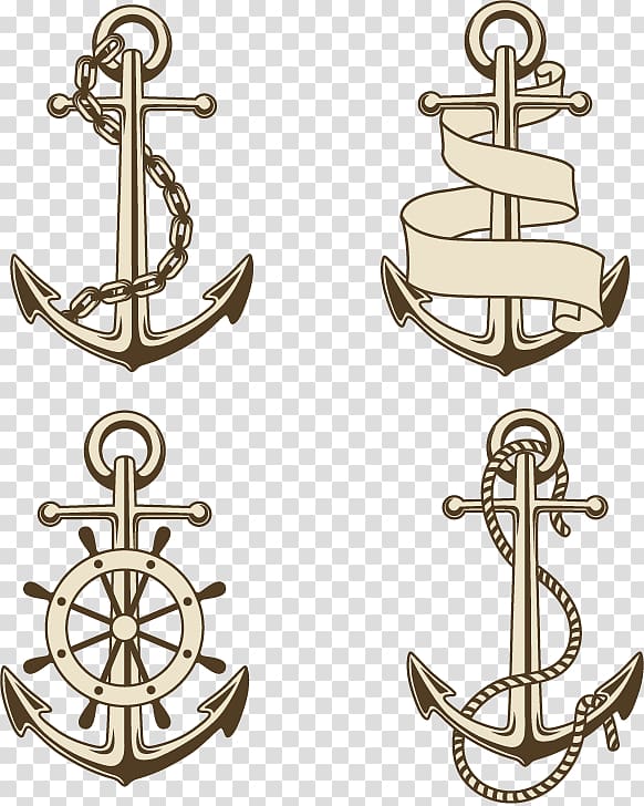 Anchor Euclidean , Hand-painted anchor transparent background PNG clipart