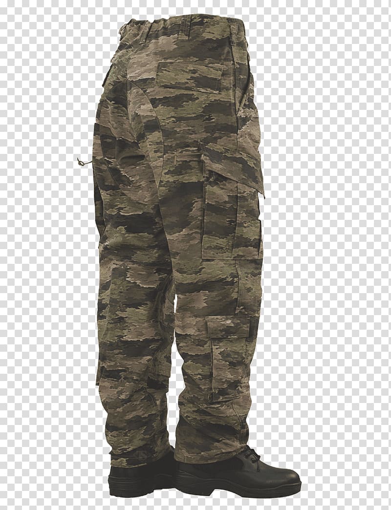 Cargo pants TRU-SPEC Army Combat Uniform MultiCam, nine point pants transparent background PNG clipart