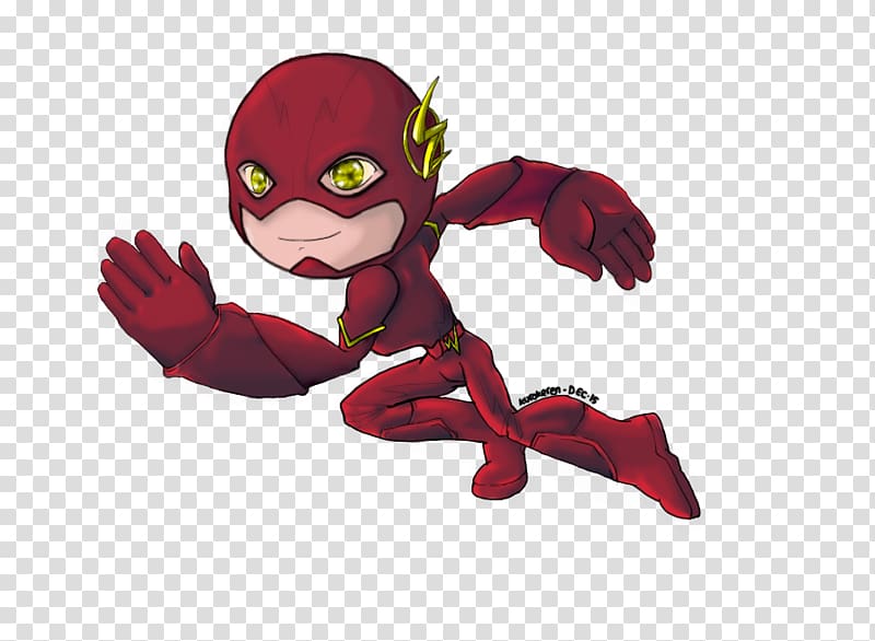 Wally West Flash Chibiusa Drawing, Flash transparent background PNG clipart