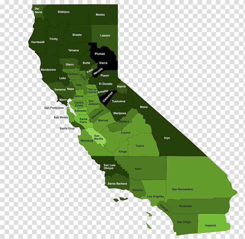 United States presidential election in California, 2016 Map County Politics, map transparent background PNG clipart