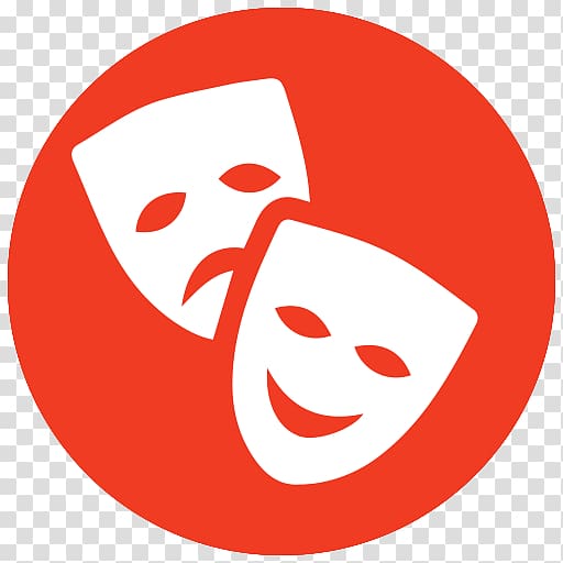 Musical theatre Mask Comedy Performing arts center, mask transparent background PNG clipart