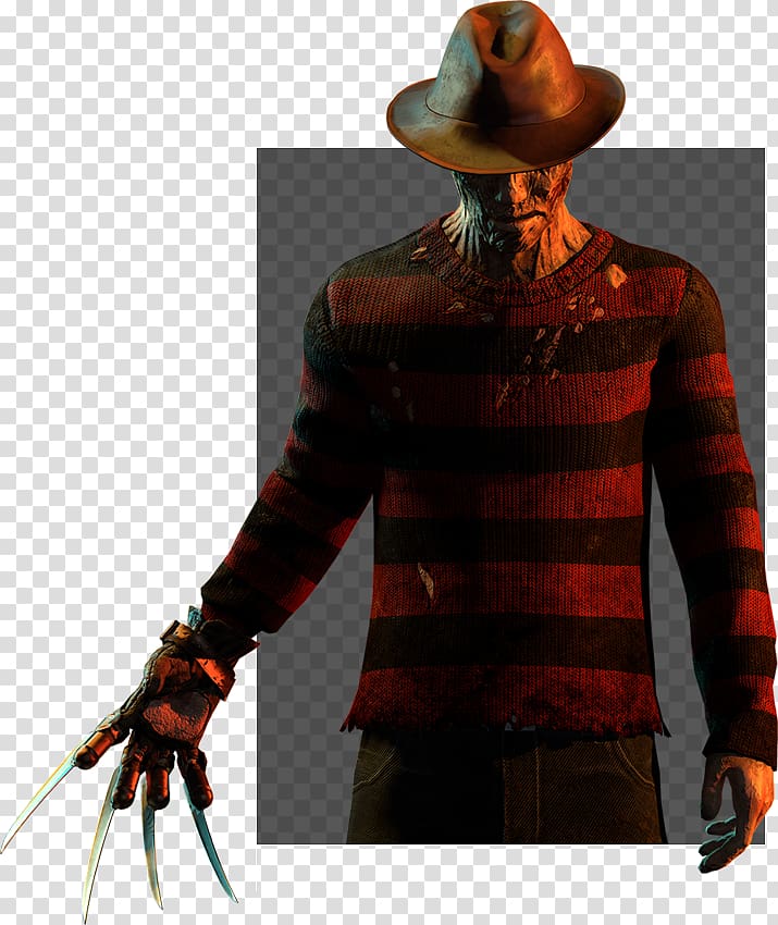 Freddy Krueger Dead by Daylight Leatherface Jigsaw Character, dead by daylight art transparent background PNG clipart