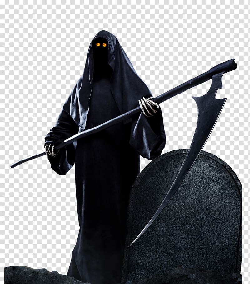 Grim Ripper icon, Death Destroying angel Charitable organization, Creative Halloween Death transparent background PNG clipart