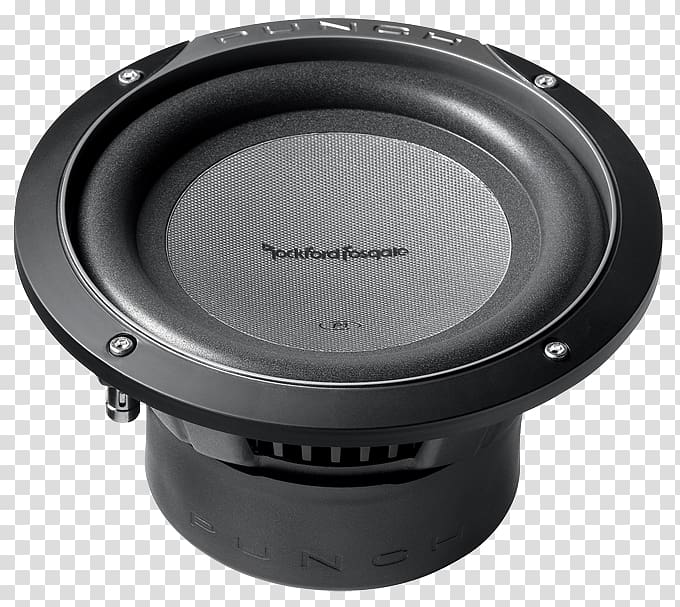 Subwoofer Rockford Fosgate Vehicle audio Loudspeaker Audio power, Rockford transparent background PNG clipart