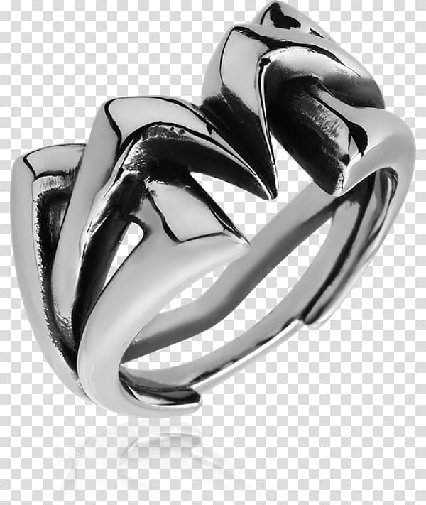 Wedding ring Surgical stainless steel Body Jewellery, ring transparent background PNG clipart