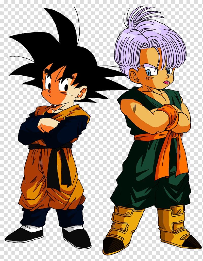 Goku Vegeta Gohan Trunks Gotenks, goku, cartoon, fictional