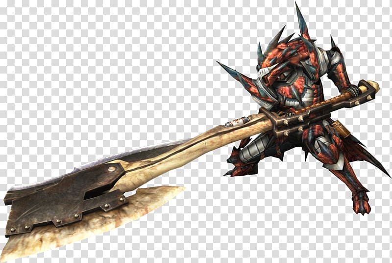 Monster Hunter Tri Monster Hunter 3 Ultimate Monster Hunter Portable 3rd Monster Hunter 4 Monster Hunter Generations, Axe transparent background PNG clipart