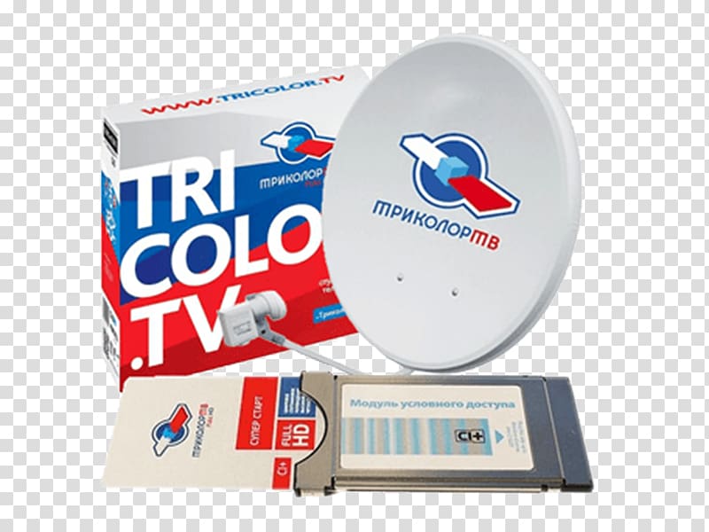 Tricolor TV Conditional-access module Satellite television CI+, tricolor transparent background PNG clipart