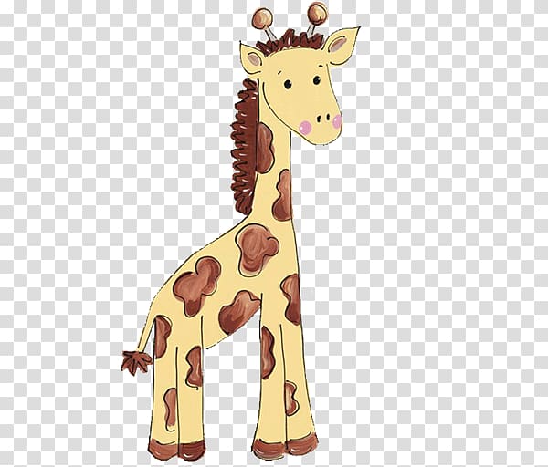 Baby Jungle Animals Zoo Giraffe , Baby Animals transparent background PNG clipart