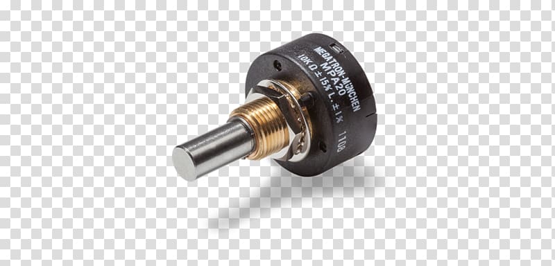 Potentiometer Passive Circuit Component Position sensor Electronics, adjustment knob transparent background PNG clipart