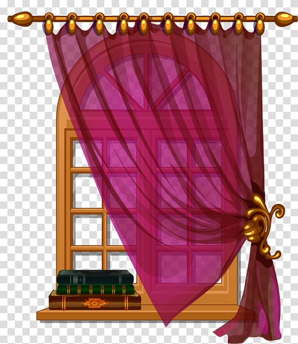 Curtain Window Blinds & Shades Window treatment Portable Network Graphics, red curtains transparent background PNG clipart