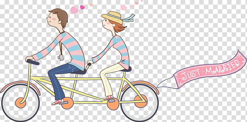 Cycling Bicycle , Cycling couple transparent background PNG clipart