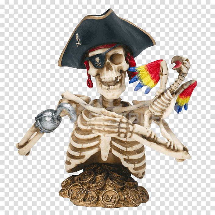 Piracy Edward Teach Captain Hook Davy Jones Human skeleton, Skeleton transparent background PNG clipart