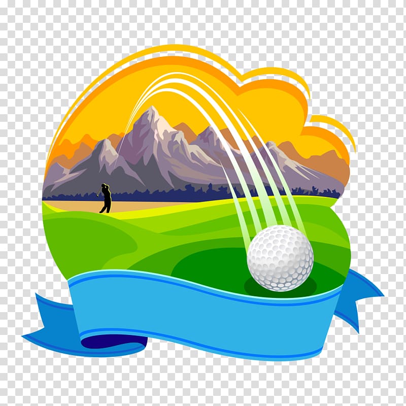 Golf course, Golf transparent background PNG clipart