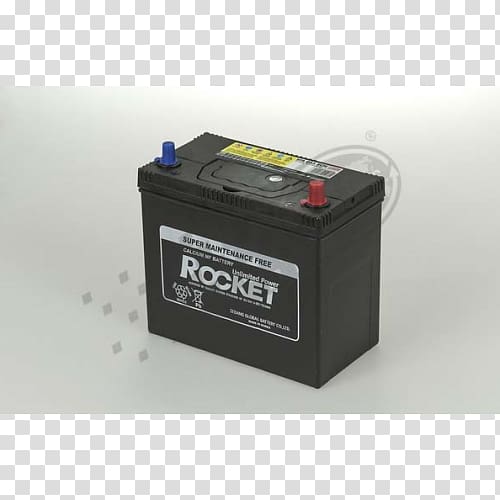 Electric battery Automotive battery, small rocket transparent background PNG clipart