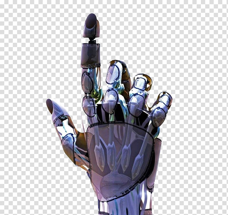 gray and brown robot hand illustration, Robotic arm Machine Robotics, Robot hands transparent background PNG clipart
