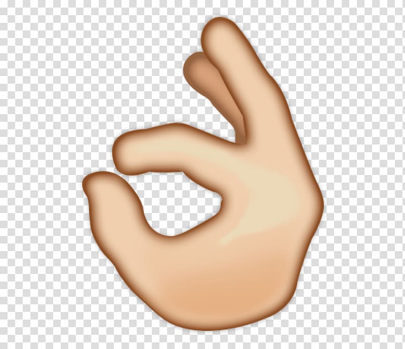 beige ok sign illustration, T-shirt OK Sign language Emoji Hand, hand emoji transparent background PNG clipart