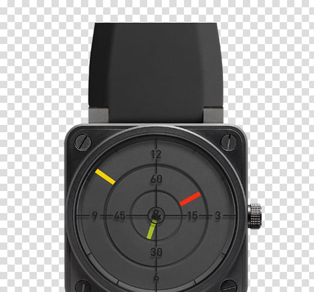 Automatic watch Bell & Ross, Inc. Replica, radar transparent background PNG clipart