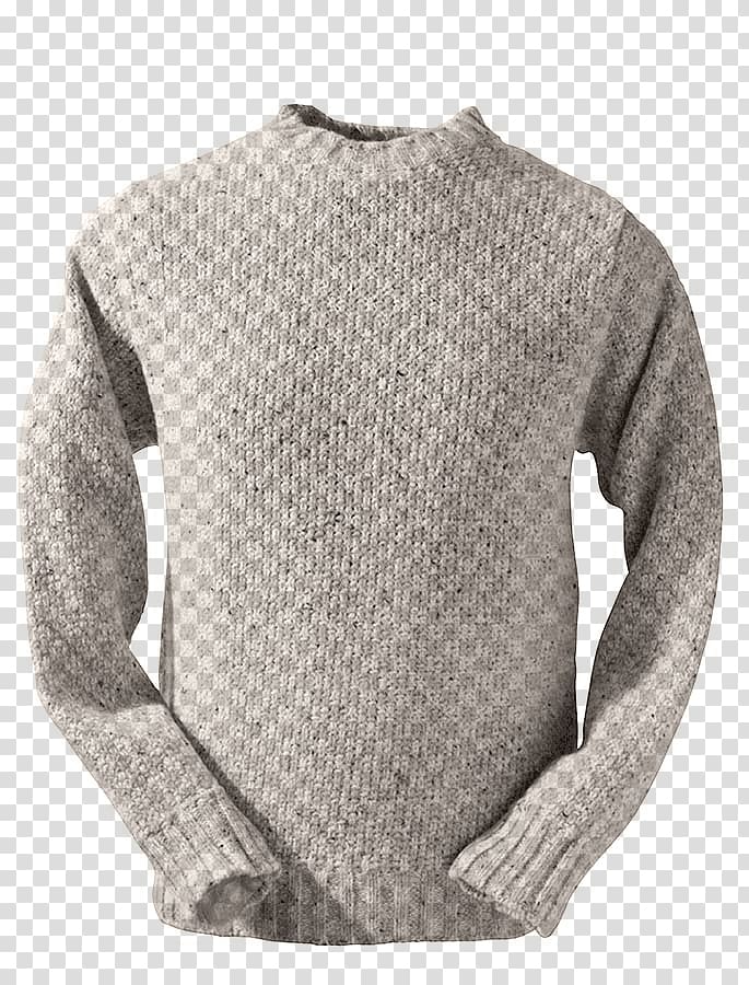 Cardigan Aran jumper Sweater Sleeve T-shirt, T-shirt transparent background PNG clipart