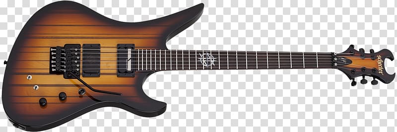 Schecter Guitar Research シェクターSchecter 1741 Synyster GATES Custom-S, Black/Silver Schecter Synyster Standard Electric Guitar, synyster gates guitar transparent background PNG clipart