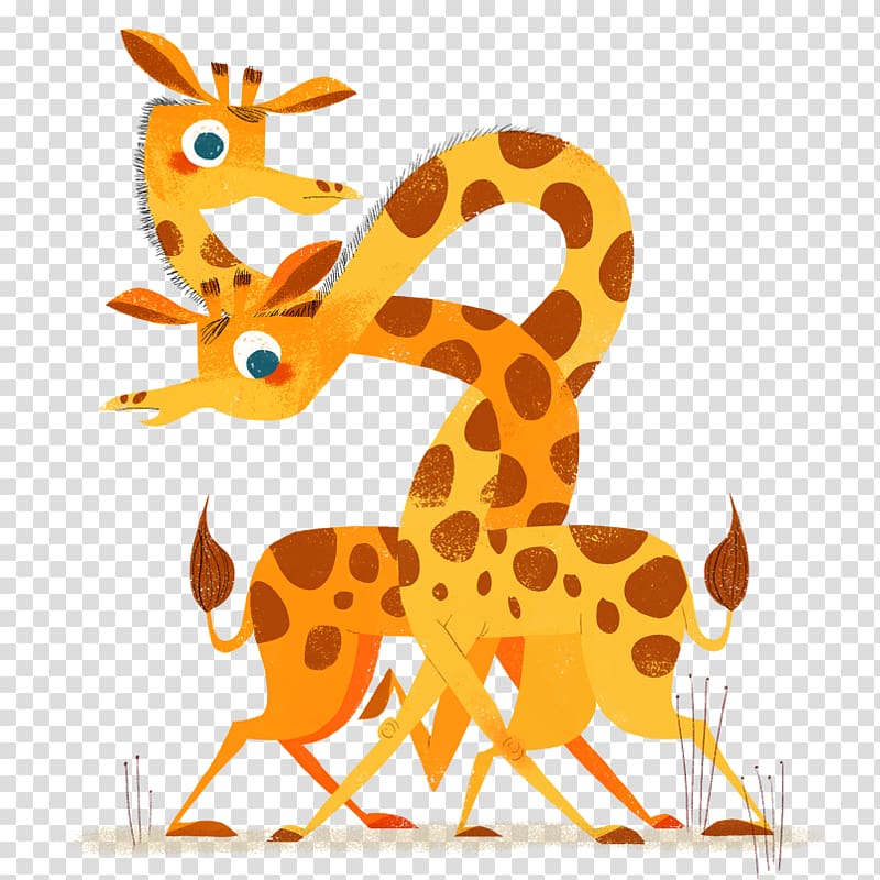 Giraffe book , ping dou transparent background PNG clipart